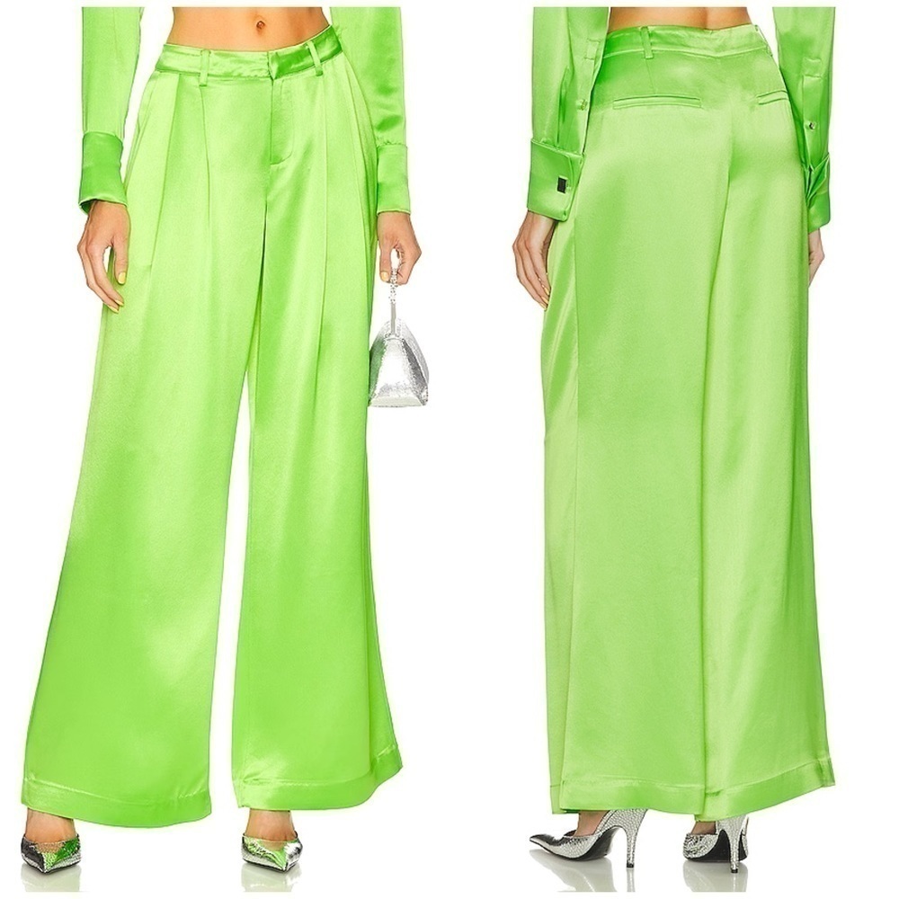 RETROFETE Pauletta Pant In Lime Punch